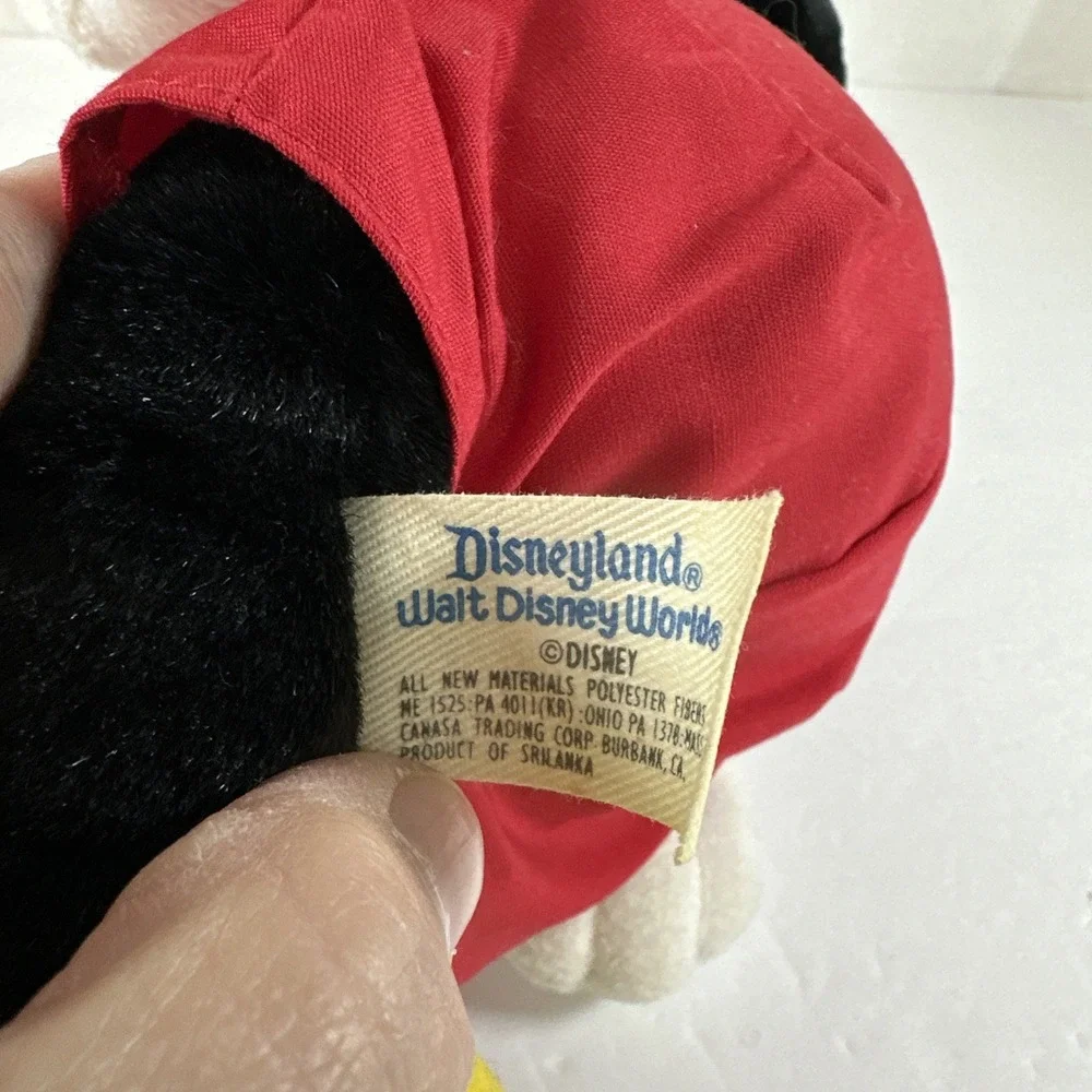 Vintage Walt Disney World Mickey Mouse Plush‎ Stuffed Animal 14